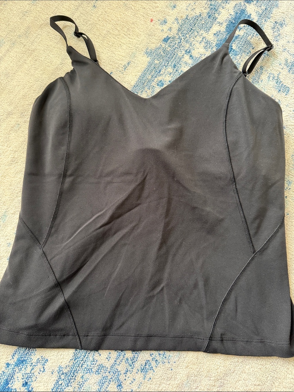 lululemon athletica align waist length cami tank CD cup